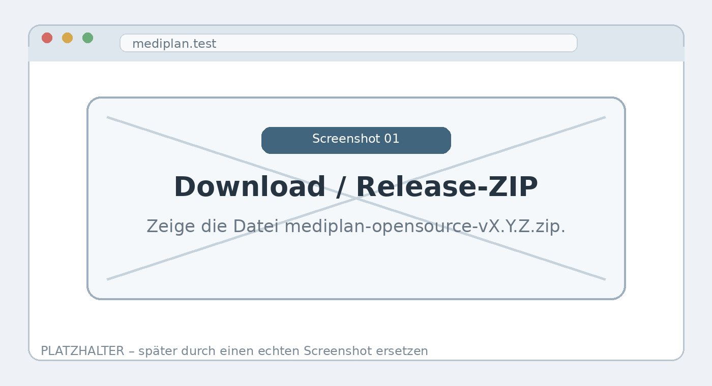 Platzhalter für einen Screenshot des Downloadbereichs